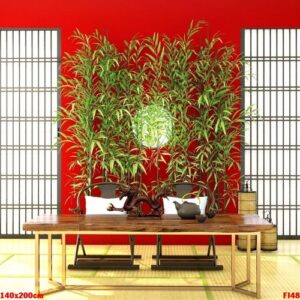 interior design in chinese style,3d rendering,3d illustration