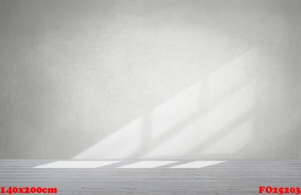 gray wall in an empty room with concrete floor