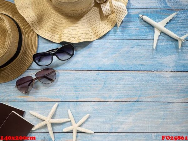 shells, starfish, hats. holiday ideas