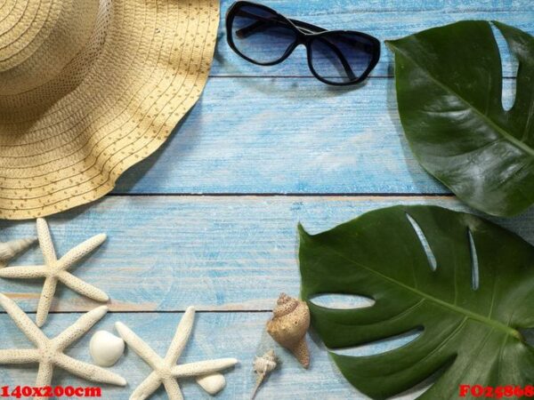 shells, starfish, hats. holiday ideas