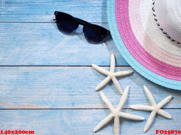 shells, starfish, hats. holiday ideas