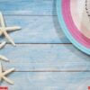 shells, starfish, hats. holiday ideas