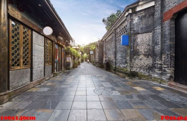 old buildings in kuan alley and zhai alley, chengdu, sichuan