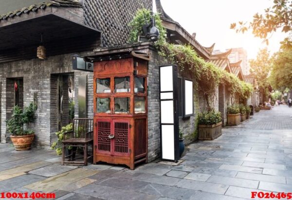 old buildings in kuan alley and zhai alley, chengdu, sichuan