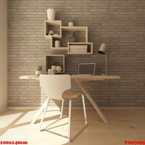 3d render of a modern home office