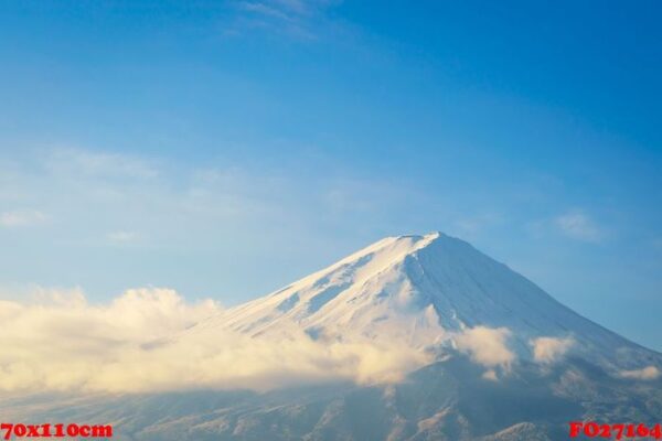 mountain fuji with blue sky , japan