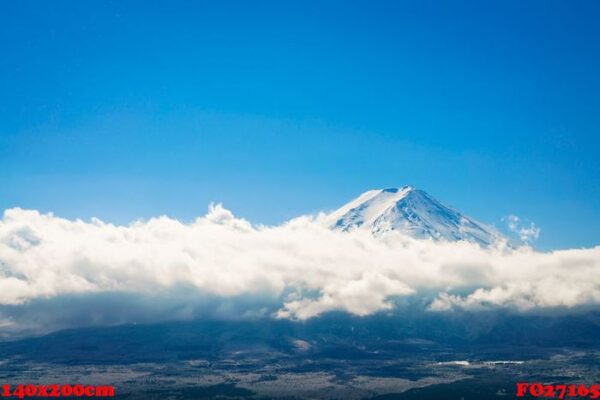 mountain fuji with blue sky , japan