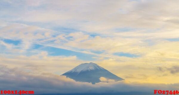 mount fuji sunset, japan