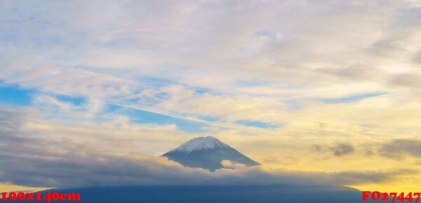 mount fuji sunset, japan