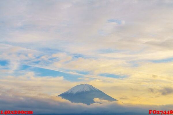 mount fuji sunset, japan