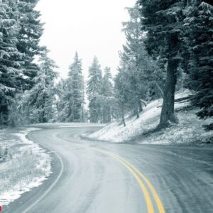 winter road