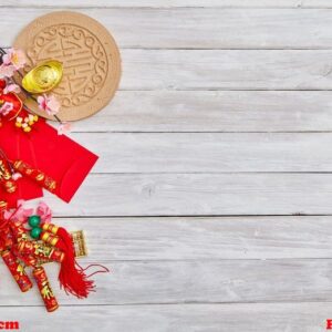 chinese new year and lunar new year decoration traditional with asian culture