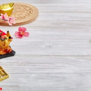 chinese new year and lunar new year decoration traditional with asian culture