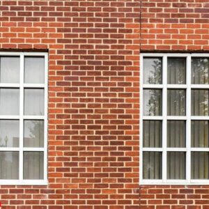 building facade with windows, texture, architecture image