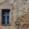 window in the old building