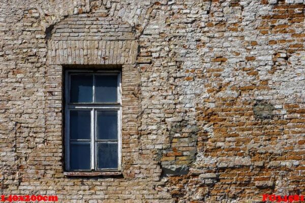 window in the old building