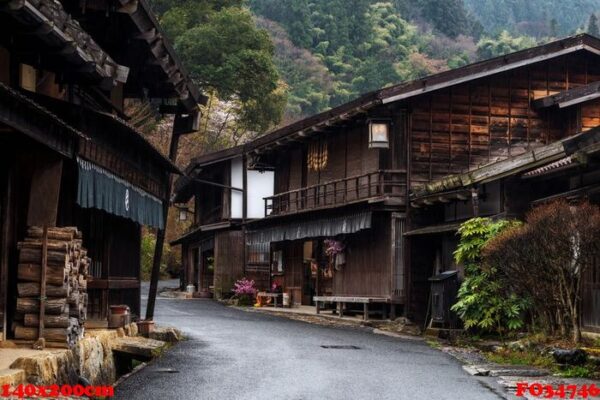 post town of tsumago, kiso valley