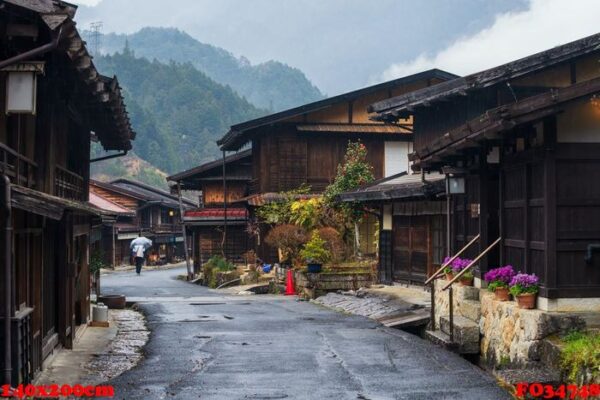 tsumago juku old town, kiso valley