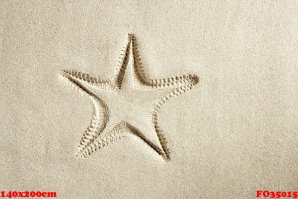 beach starfish print white caribbean sand summer