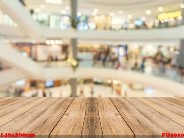 wooden board empty table blurred background. perspective brown w