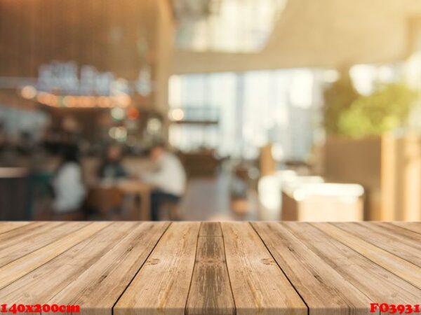 wooden board empty table top on of blurred background. perspecti