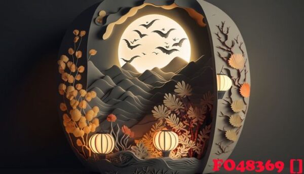 enchanting decorations for chinese moon festival celebration