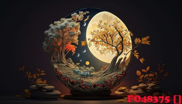 enchanting decorations for chinese moon festival celebration