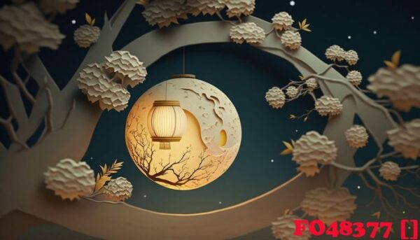 enchanting decorations for chinese moon festival celebration