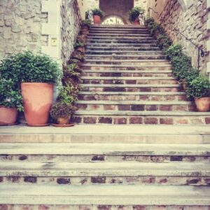 concrete stair