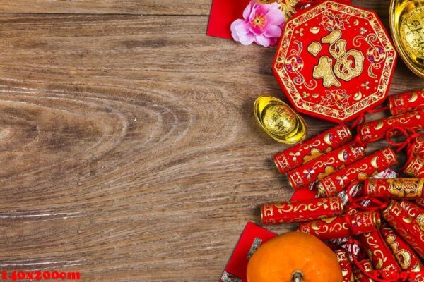 chinese new year festival decorations, ang pow or red packet and