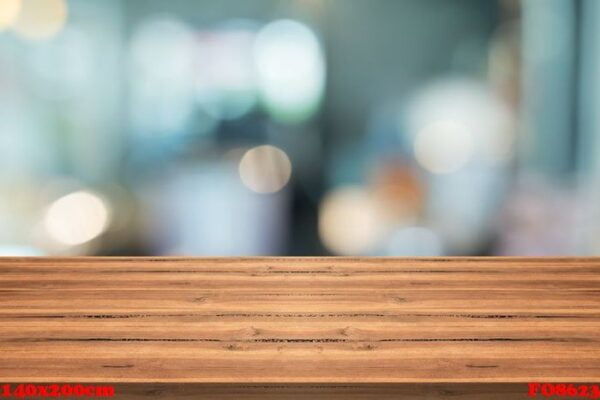 empty wood table top on blurred background,for montage your prod