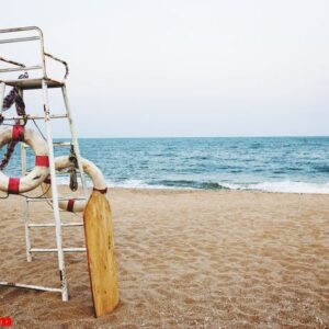 beach lifeguard security coastline safety concept