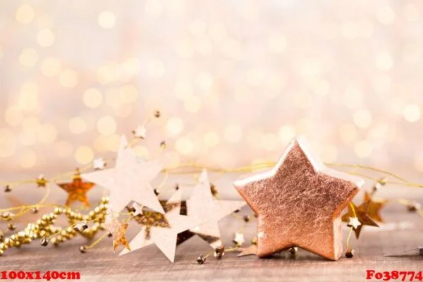 christmas greeting card wooden background.