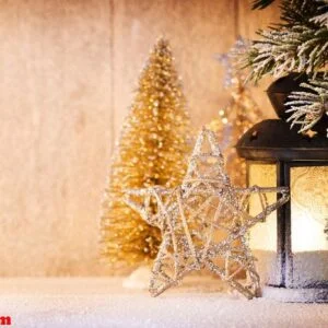 lantern. christmas light, christmas decor and scene.
