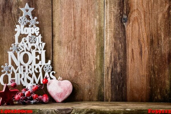 vintage christmas background with christmas decoration.