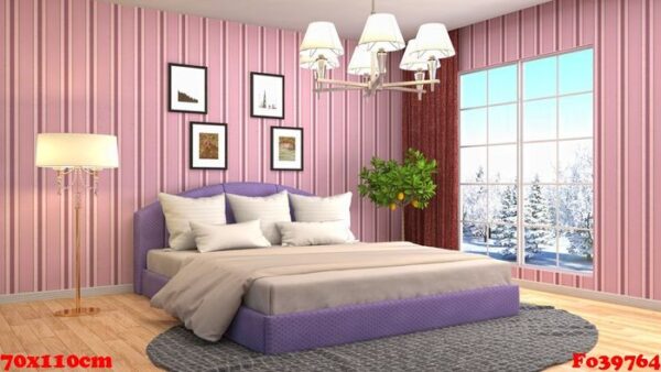 bedroom interior. 3d illustration