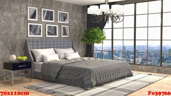 bedroom interior. 3d illustration