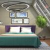 bedroom interior. 3d illustration