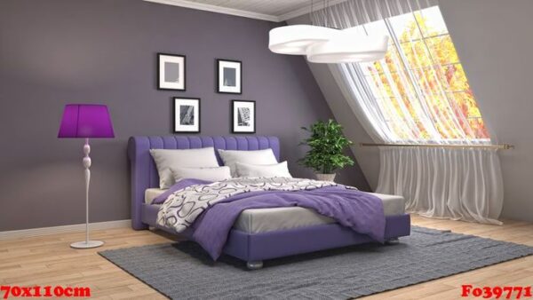 bedroom interior. 3d illustration