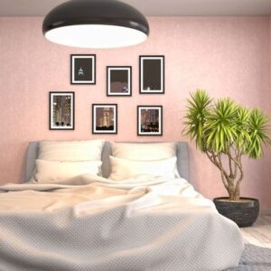 bedroom interior. 3d illustration