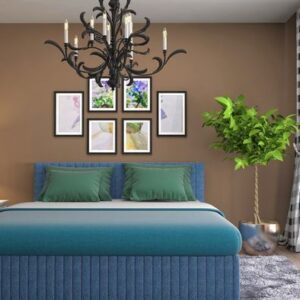 bedroom interior. 3d illustration