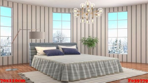 bedroom interior. 3d illustration