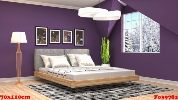 bedroom interior. 3d illustration