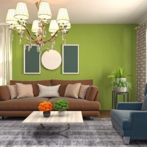 illustration of the living room interior