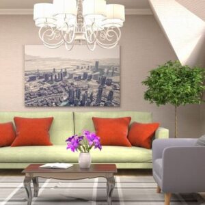 interior living room. 3d illustration