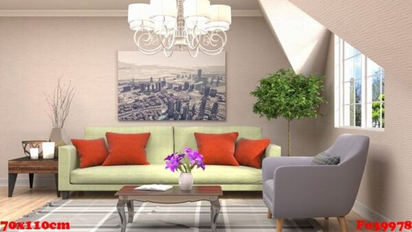 interior living room. 3d illustration