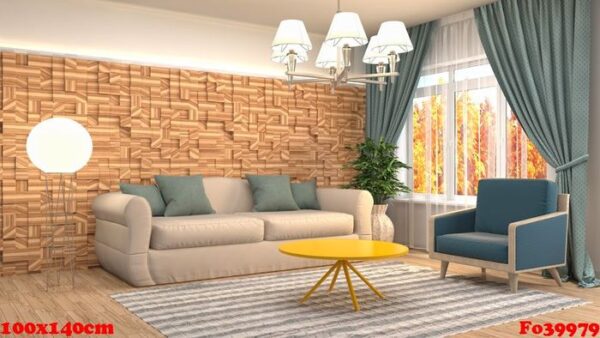 interior living room. 3d illustration