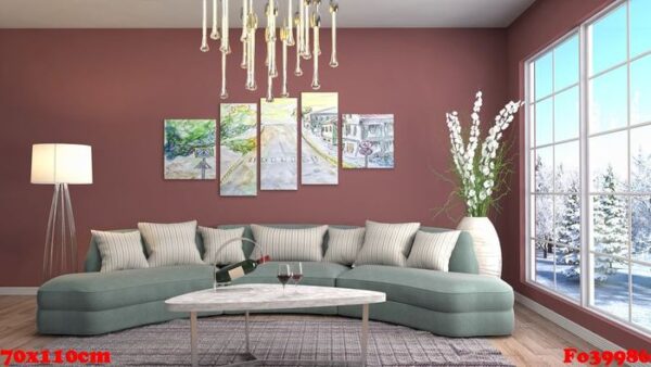 interior living room. 3d illustration