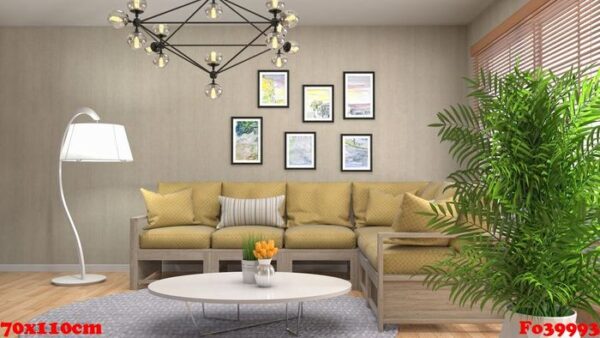 interior living room. 3d illustration