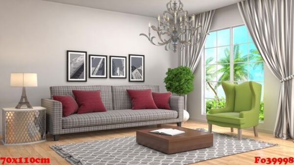 interior living room. 3d illustration